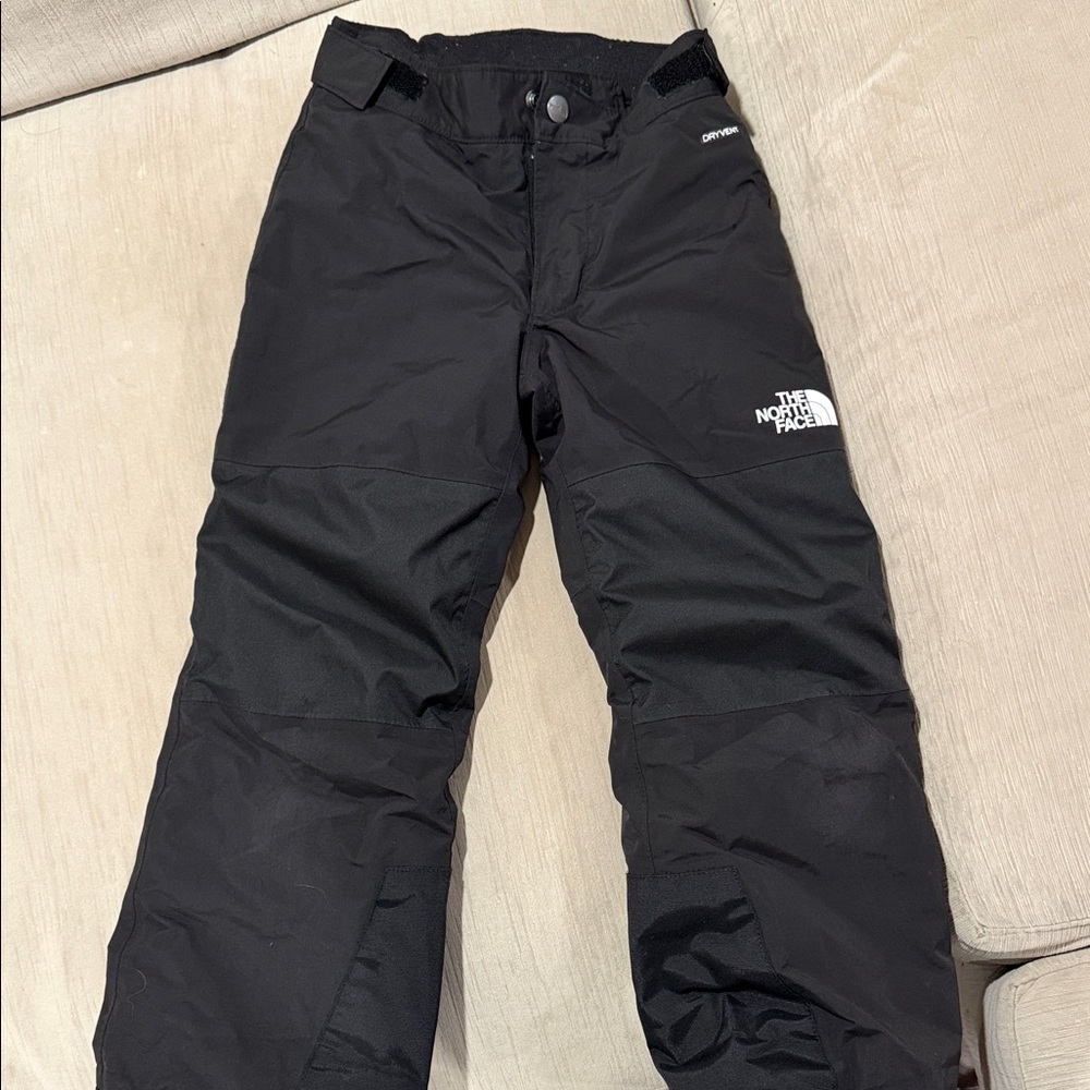 The North Face Kids Black Snow Pants - Waterproof Shell